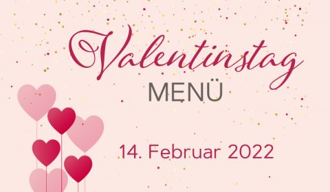 Menü zum Valentinstag 2022